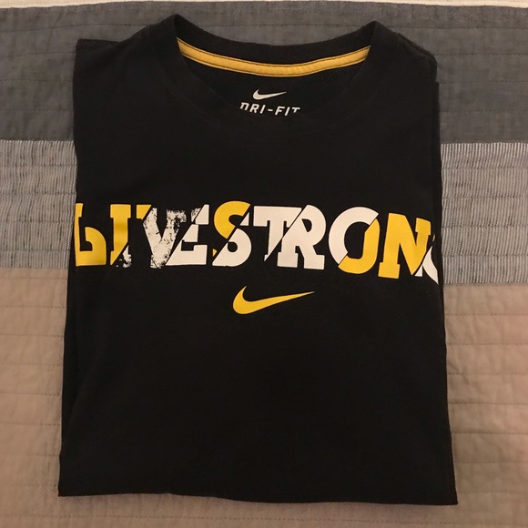 Nike Other - Nike Livestrong Dri-Fit short sleeve tee size L